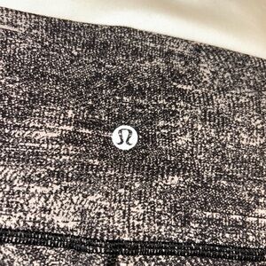 Lululemon Black and White Leggings